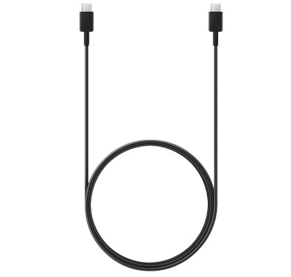 Cablu de date si incarcare Type-C to Type C, 5A, 1.8m, Black