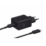 Incarcator retea USB Type-C, 45W, Super Fast Charger, Cablu USB Type-C 5A, Black