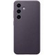 Husa Vegan Leather Case pentru Samsung Galaxy S24, Dark Violet
