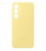 Husa Silicone Case pentru Samsung Galaxy S24 FE, Yellow