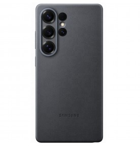 Husa Kindsuit (Leather) Cover pentru Samsung Galaxy S25 Ultra, Black