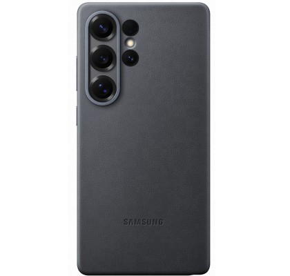 Husa Kindsuit (Leather) Cover pentru Samsung Galaxy S25 Ultra, Black