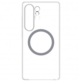 Husa Clear Magnet Case pentru Samsung Galaxy S25 Ultra, Transparent