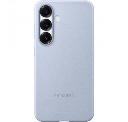 Husa Kindsuit (Leather) Cover pentru Samsung Galaxy S25, Light Blue