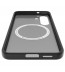 Husa Clear Magnet Case pentru Samsung Galaxy S25, Black Frost