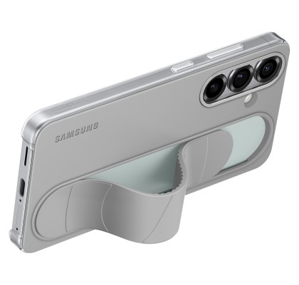 Husa Standing Grip Case pentru Samsung Galaxy S25, Gray