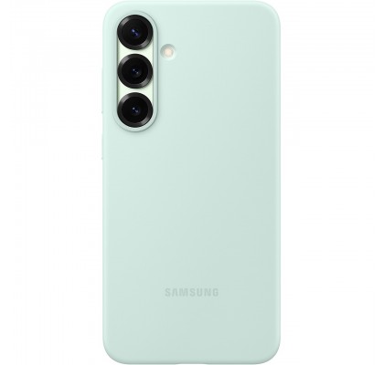 Husa Silicone Cover pentru Samsung Galaxy S25+, Mint