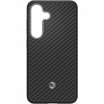 Husa Aramid Case pentru Samsung Galaxy S25+, Black Silver