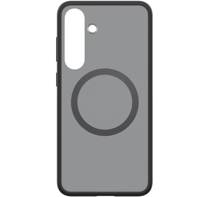 Husa Clear Magnet Case pentru Samsung Galaxy S25+, Black Frost