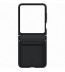 Husa Flap Eco-Leather Case pentru Samsung Galaxy Z Flip5, Black