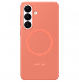 Husa Silicone Magnet Case pentru Galaxy S26+, Coralred
