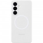 Husa Silicone Magnet Case pentru Galaxy S26+, White