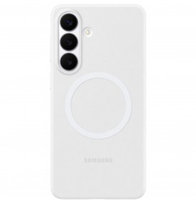 Husa Silicone Magnet Case pentru Galaxy S26+, White