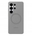 Husa Silicone Magnet Case pentru Galaxy S26 Ultra, Gray