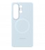 Husa Silicone Magnet Case pentru Galaxy S26 Ultra, Lightblue