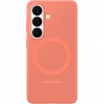 Husa Silicone Magnet Case pentru Galaxy S26, Coralred