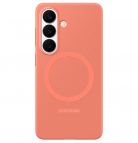 Husa Silicone Magnet Case pentru Galaxy S26, Coralred