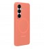 Husa Silicone Magnet Case pentru Galaxy S26, Coralred