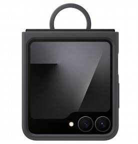 Husa Silicone Case pentru Samsung Galaxy Z Flip7 FE | Z Flip6, Black