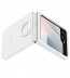 Husa Silicone Case pentru Samsung Galaxy Z Flip7 FE | Z Flip6, White