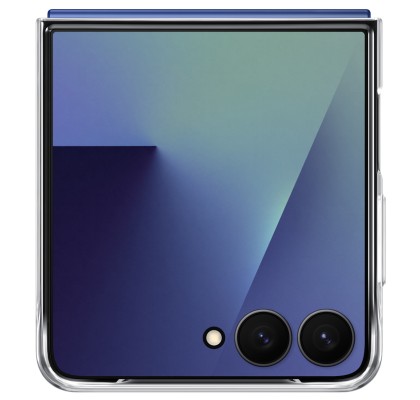 Husa Clear Case pentru Samsung Galaxy Z Flip7, Transparent