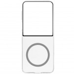 Husa Clear Magnet Case pentru Samsung Galaxy Z Flip7, Transparent