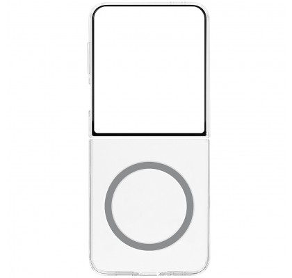 Husa Clear Magnet Case pentru Samsung Galaxy Z Flip7, Transparent