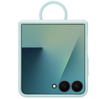 Husa Silicone Case pentru Samsung Galaxy Z Flip7, Mint