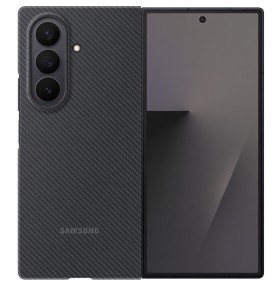 Husa Carbon Shield Case Samsung Galaxy Z Fold7, Black