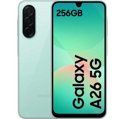 Samsung Galaxy A26 5G, 256GB, 8GB RAM, Mint