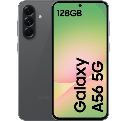 Samsung Galaxy A56 5G, 128GB, 8GB RAM, Awesome Graphite