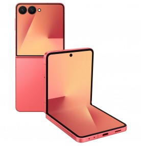 Samsung Galaxy Z Flip7 5G, 512GB, 12GB RAM, Dual SIM, Coralred