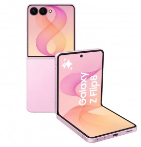 Samsung Galaxy Z Flip8 5G, 256GB, 12GB RAM, Dual SIM, Pink