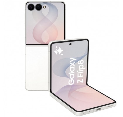 Samsung Galaxy Z Flip8 5G, 512GB, 12GB RAM, Dual SIM, Cream