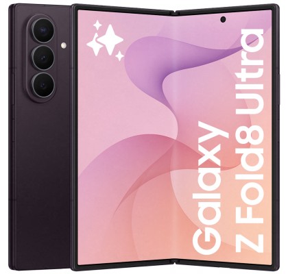 Samsung Galaxy Z Fold8 Ultra 5G, 512GB, 12GB RAM, Dual SIM, Violet Shadow